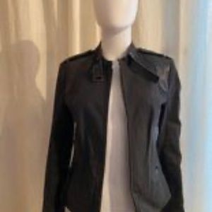 Black Jacket / blazer style biker - Jacket noir - Mackage